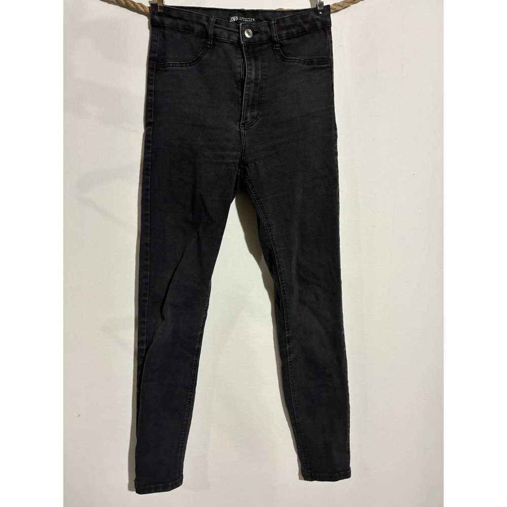 Zara Black‎ Denim Womens Size 6